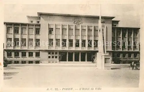 AK / Ansichtskarte Poissy Hotel de Ville Poissy