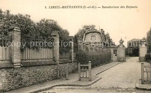 AK / Ansichtskarte Limeil Brevannes Sanatorium des Enfants Limeil Brevannes