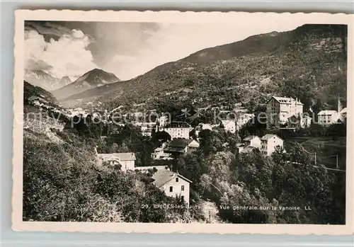 AK / Ansichtskarte Brides les Bains Vue generale sur la Vanoise Brides les Bains