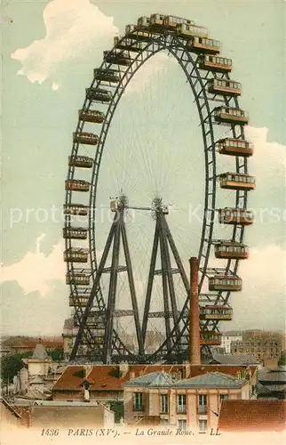 AK / Ansichtskarte Paris La Grande Roue Paris