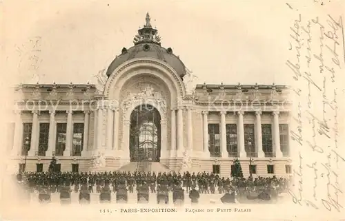 AK / Ansichtskarte Paris Petit Palais Paris