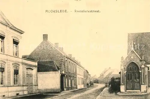 AK / Ansichtskarte Moorslede Roeselarestraat Moorslede