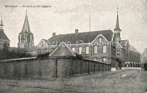 AK / Ansichtskarte Moorslede De kerk en het klooster Moorslede