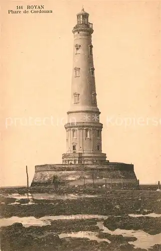 AK / Ansichtskarte Royan_Charente Maritime Phare de Cordouan Royan Charente Maritime