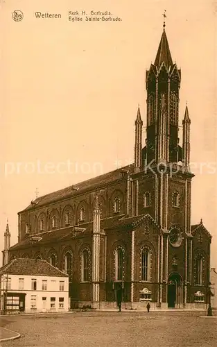 AK / Ansichtskarte Wetteren Eglise Sainte Gertrude Wetteren