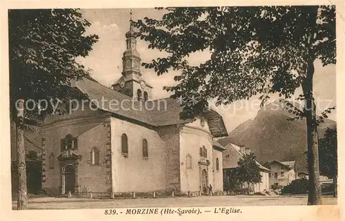 AK / Ansichtskarte Morzine Eglise Morzine