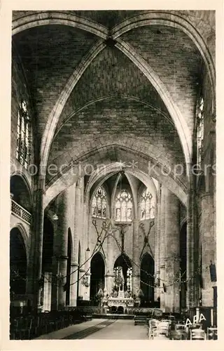 AK / Ansichtskarte Lectoure Interieur de la Cathedrale Saint Gervais Lectoure