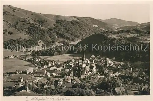 AK / Ansichtskarte Schoenau_Schwarzwald Panorama Schoenau Schwarzwald