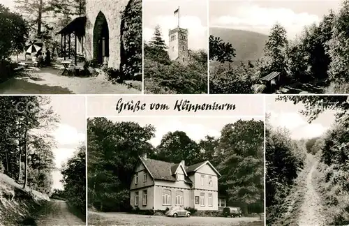 AK / Ansichtskarte Rinteln Klippenturm Waldkater  Rinteln