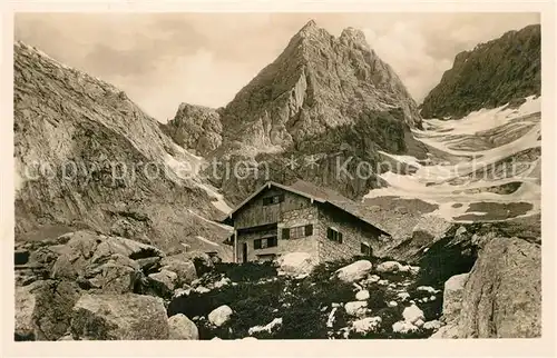 Blaueishuette Hochkaltergletscher Blaueishuette