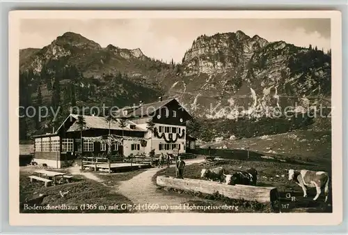 Bodenschneid Bodenschneidhaus Gipfel Hohenpeissenberg Bodenschneid