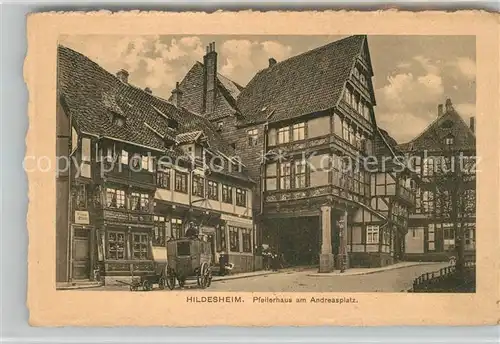 Hildesheim Pfeilerhaus am Andreasplatz Hildesheim