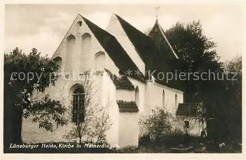 Meinerdingen L?neburger Heide Kirche Meinerdingen