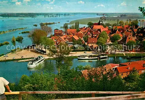 Hitzacker_Elbe Blick vom Weinberg Hitzacker Elbe