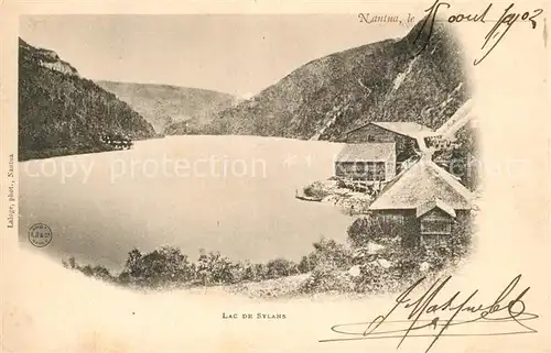 AK / Ansichtskarte Nantua Lac de Sylans Nantua