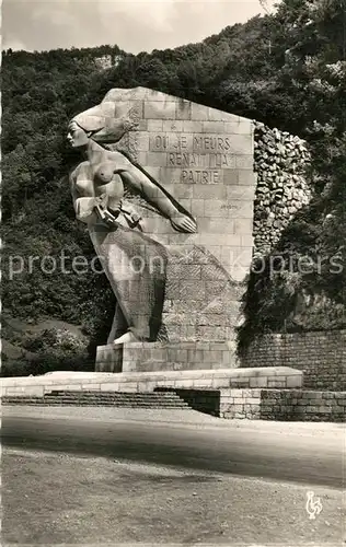 AK / Ansichtskarte Cerdon_Nantua Monument aux morts au Val d Enfer Cerdon Nantua