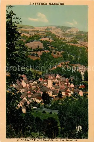 AK / Ansichtskarte Saint Chely d_Aubrac Vue generale Saint Chely d Aubrac