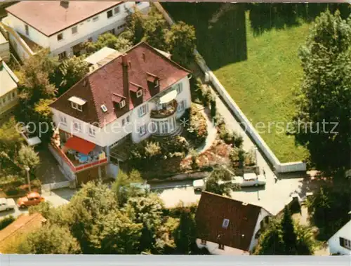 AK / Ansichtskarte Badenweiler Fliegeraufnahme Fremdenheim Rosenhaus K.G. Badenweiler