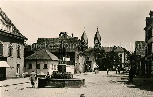 AK / Ansichtskarte Offenbourg Place des Tilleuls Offenbourg