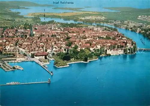 AK / Ansichtskarte Konstanz_Bodensee Fliegeraufnahme Konstanz_Bodensee