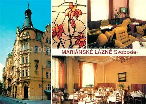 AK / Ansichtskarte Marianske_Lazne Lazensky ustav Svoboda Marianske_Lazne