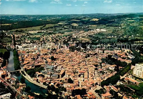 AK / Ansichtskarte Figeac Vue generale aerienne Figeac