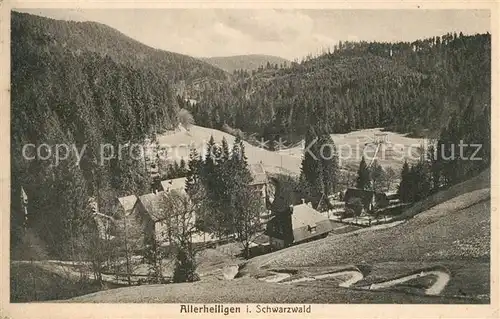 AK / Ansichtskarte Allerheiligen_Oppenau Panorama Allerheiligen_Oppenau