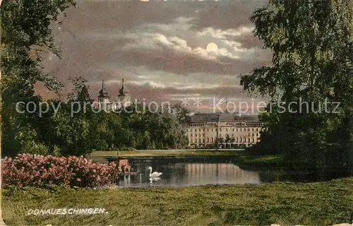 AK / Ansichtskarte Donaueschingen Schloss Schlosspark Donaueschingen