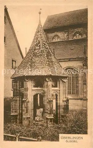 AK / Ansichtskarte ueberlingen_Bodensee oelberg ueberlingen Bodensee