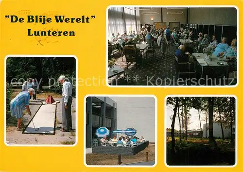 AK / Ansichtskarte Lunteren Congresscentrum De Blije Werelt Minigolf Terrasse Lunteren