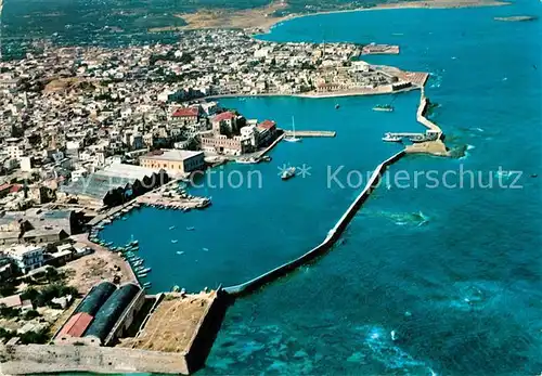 AK / Ansichtskarte Chania_Insel_Kreta Fliegeraufnahme Chania_Insel_Kreta