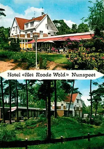 AK / Ansichtskarte Nunspeet Hotel Het Roode Wold Nunspeet