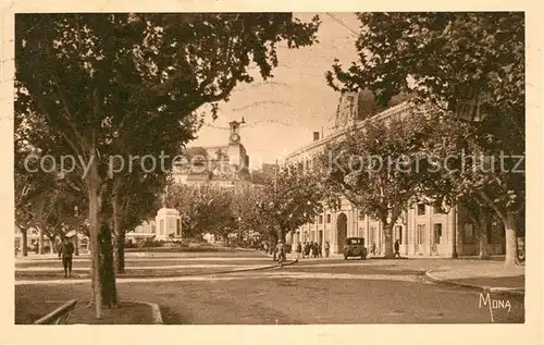 AK / Ansichtskarte Cannes_Alpes Maritimes Hotel de Ville Monument aux Morts Cannes Alpes Maritimes