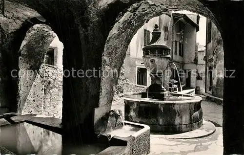 AK / Ansichtskarte Saint Paul de Vence Fontaine Saint Paul de Vence