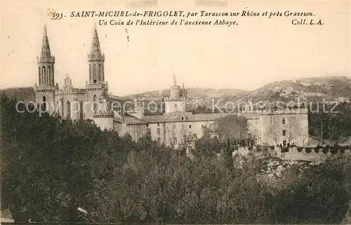 AK / Ansichtskarte Tarascon_Bouches du Rhone Saint Michel de Frigolet Un Coin de lInterieur de lancienne Abbaye Tarascon Bouches du Rhone