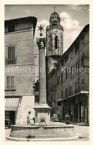 AK / Ansichtskarte Aix en Provence Fontaine de la Place Saint Augustin Aix en Provence