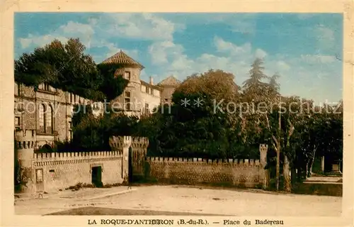 La_Roque d_Antheron Place du Badereau La_Roque d_Antheron