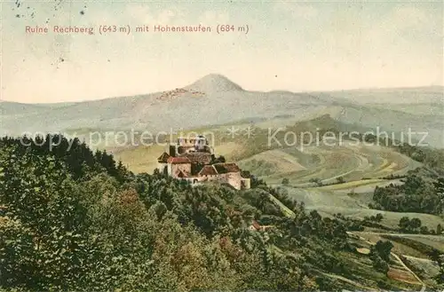 Hohenstaufen Ruine Rechberg Hohenstaufen