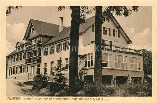 Koenigsfeld_Schwarzwald Pilgerruh Erholungsheim Bruedergemeine Koenigsfeld Schwarzwald