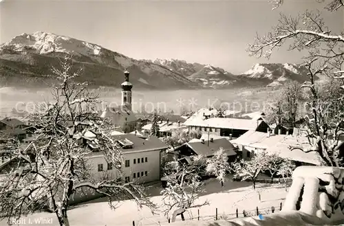 Reit_Winkl Winterlandschaft Kirche Reit_Winkl