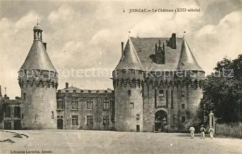 AK / Ansichtskarte Jonzac Chateau XIIIe siecle Jonzac