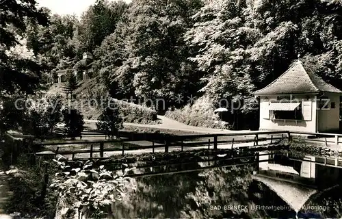 AK / Ansichtskarte Bad_Berneck Kuranlage Bad_Berneck