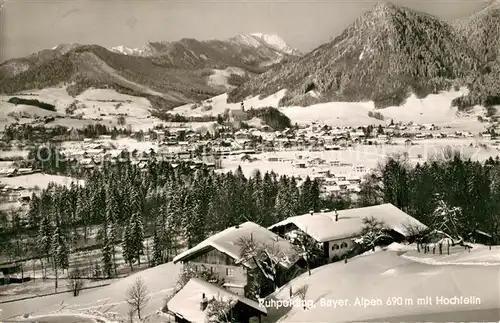 AK / Ansichtskarte Ruhpolding mit Hochfelln Ruhpolding