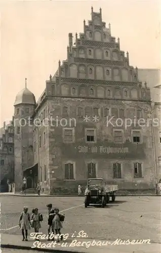 AK / Ansichtskarte Freiberg_Sachsen Stadt und Bergbaumuseum Freiberg Sachsen