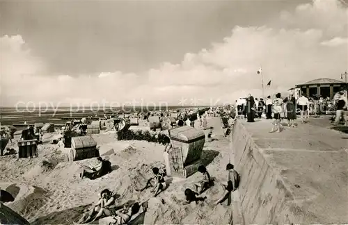 AK / Ansichtskarte Cuxhaven_Nordseebad Strandpromenade Cuxhaven_Nordseebad