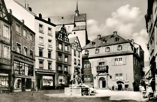 AK / Ansichtskarte Cochem_Mosel Marktplatz Cochem Mosel