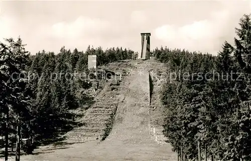 AK / Ansichtskarte Braunlage Wurmbergschanze Braunlage