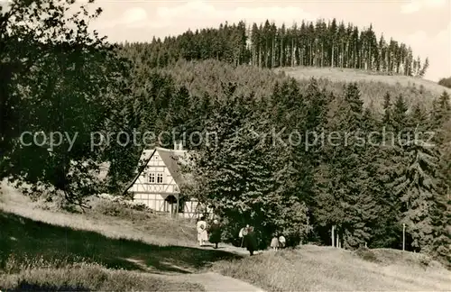 AK / Ansichtskarte Friedrichroda Forsthaus Friedrichroda