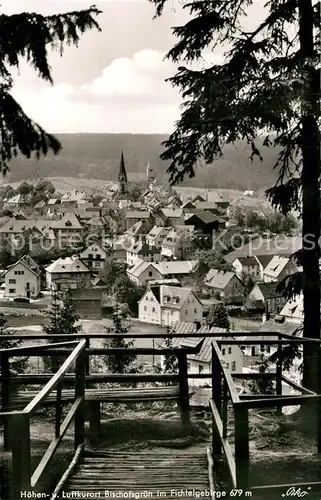 AK / Ansichtskarte Bischofsgruen Panorama  Bischofsgruen