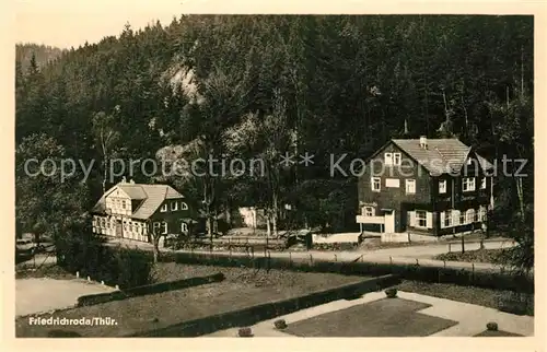 AK / Ansichtskarte Friedrichroda Chausseehaus im Grund Friedrichroda